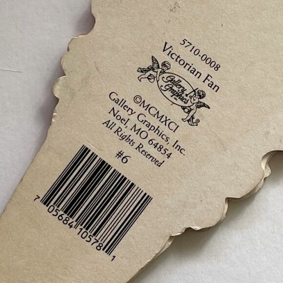 Gallery Graphics Reproduction 1912 Victorian Women Hand Held Fan Card-stock - Picture 13 of 15